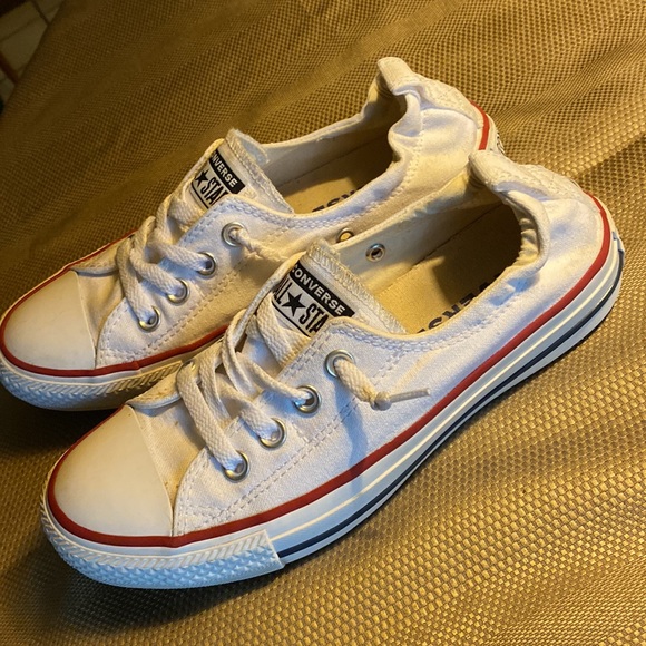 White Converse All Star Chucks-7 - Picture 10 of 14